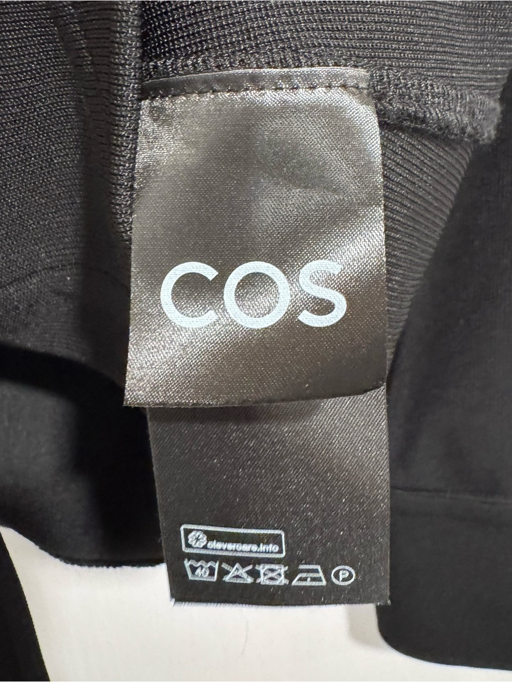 COS Black Button-Front Shirt - Tailored - Picture 7 of 9